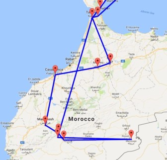 Morocco Routes