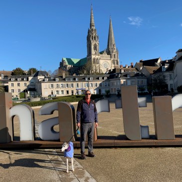 Tony & Brighton at Chartres