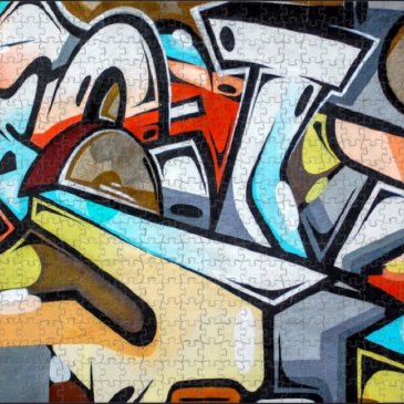 Completed online puzzle